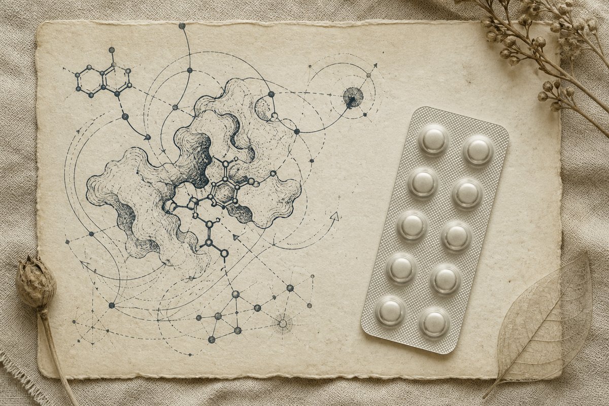 CYP ink beside a Provigil 100 mg pack